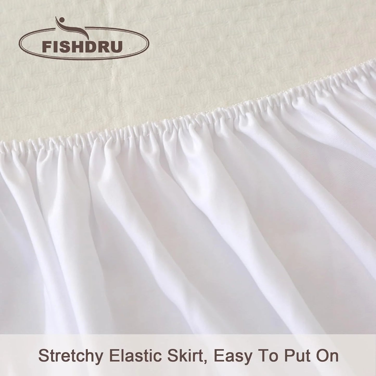 EasYum Bamboo Fiber Waterproof 3-Piece Bed Set With Protector