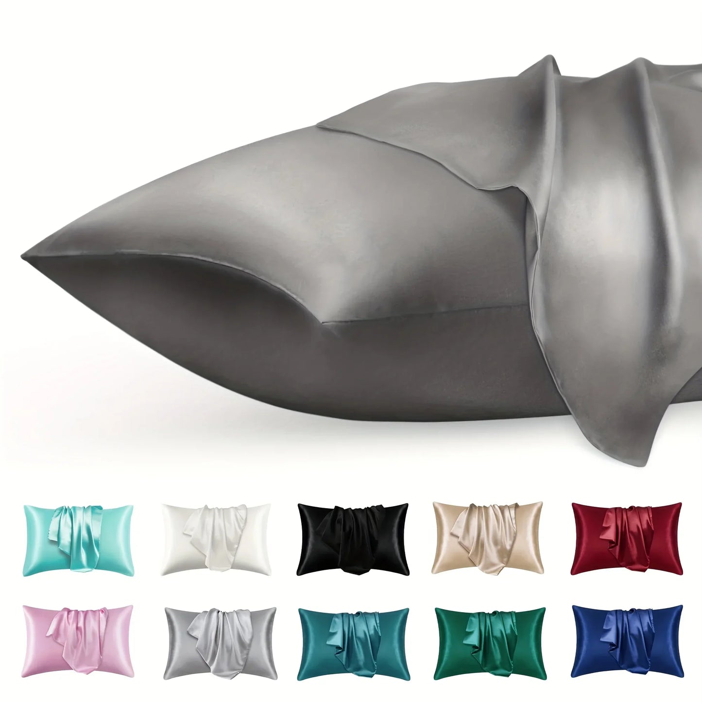 Luxury Satin Envelope Pillowcase For Nighttime Hair Protection
