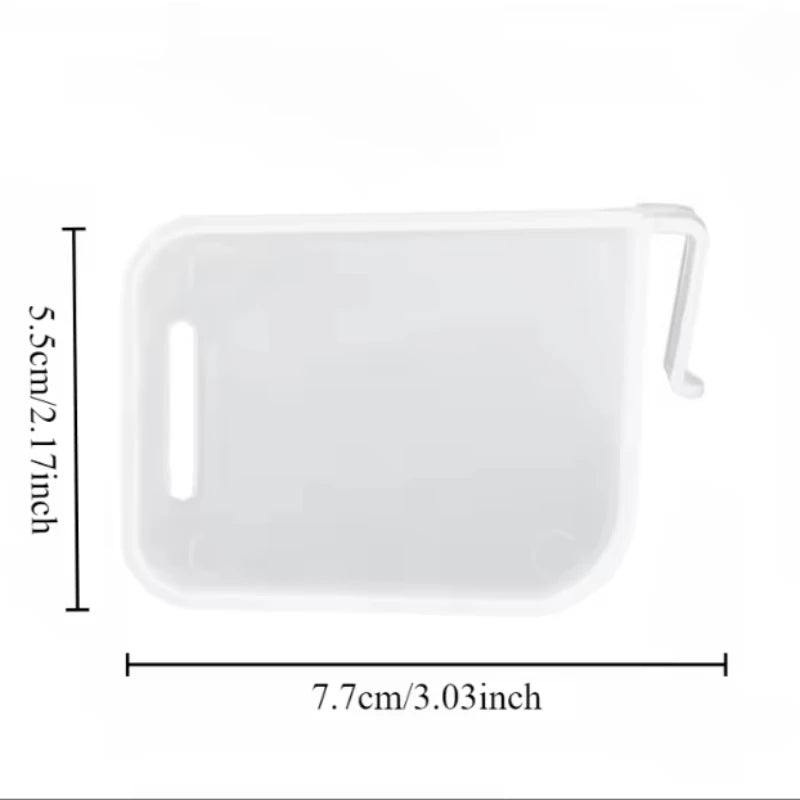 Eight Piece Refrigerator Side Door Sorting Partitions Buckles