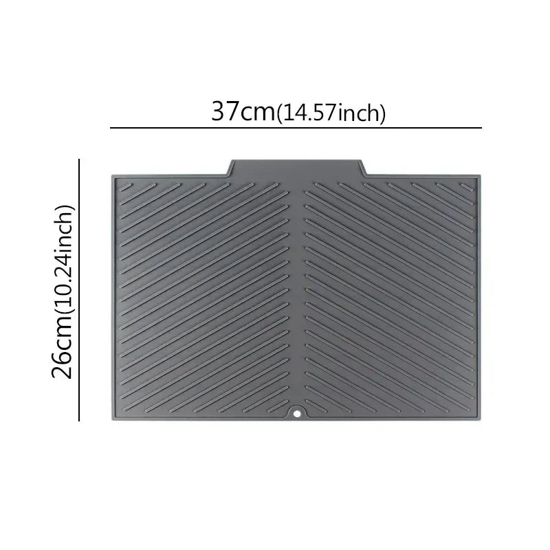 Eco Friendly Silicone Drain Mat For Bar And Kitchen Sink