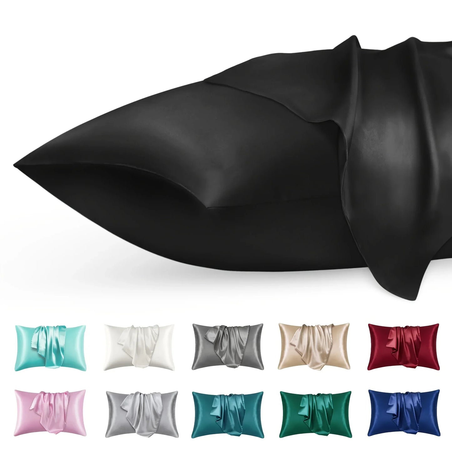 Luxury Satin Envelope Pillowcase For Nighttime Hair Protection