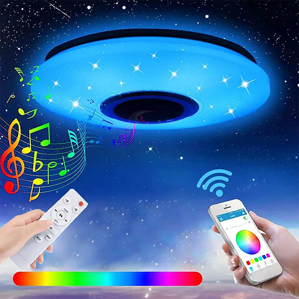 Dimmable RGB LED Ceiling Light With Bluetooth APP Control