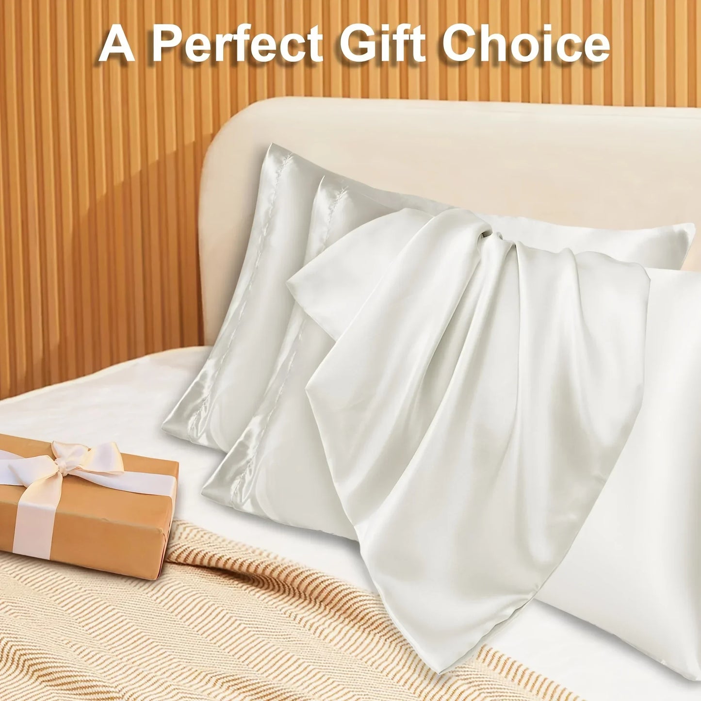 Luxury Satin Envelope Pillowcase For Nighttime Hair Protection
