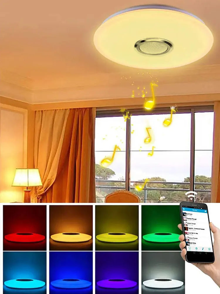 Dimmable RGB LED Ceiling Light With Bluetooth APP Control