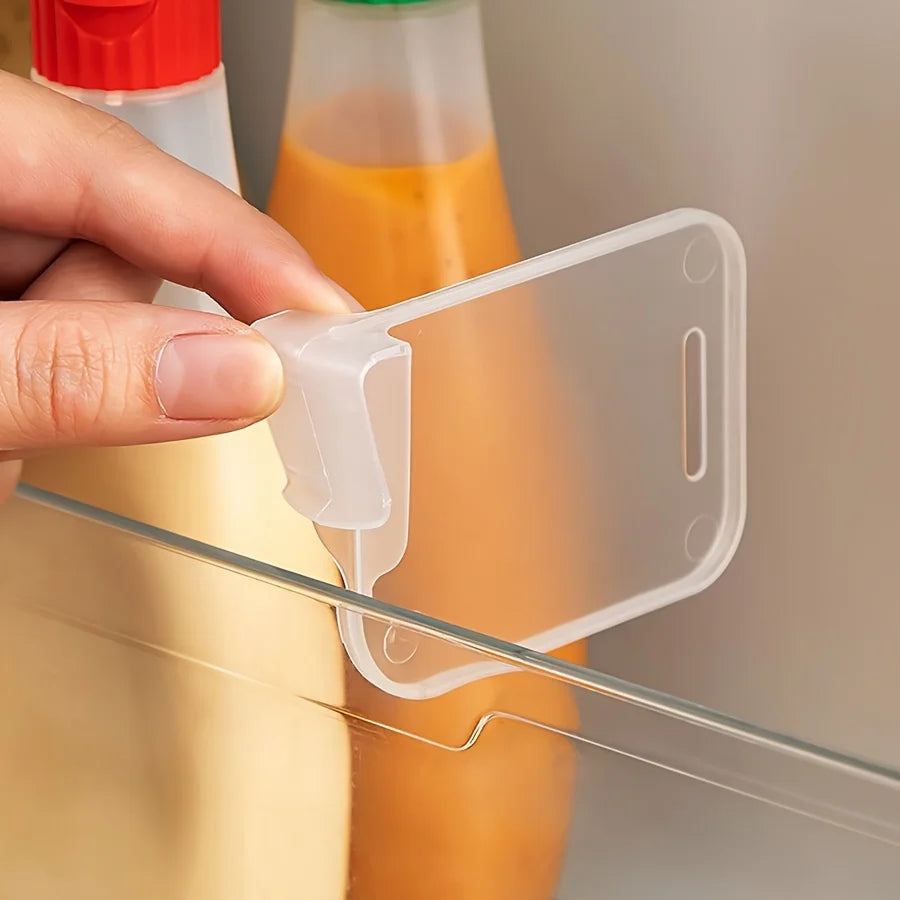 Eight Piece Refrigerator Side Door Sorting Partitions Buckles