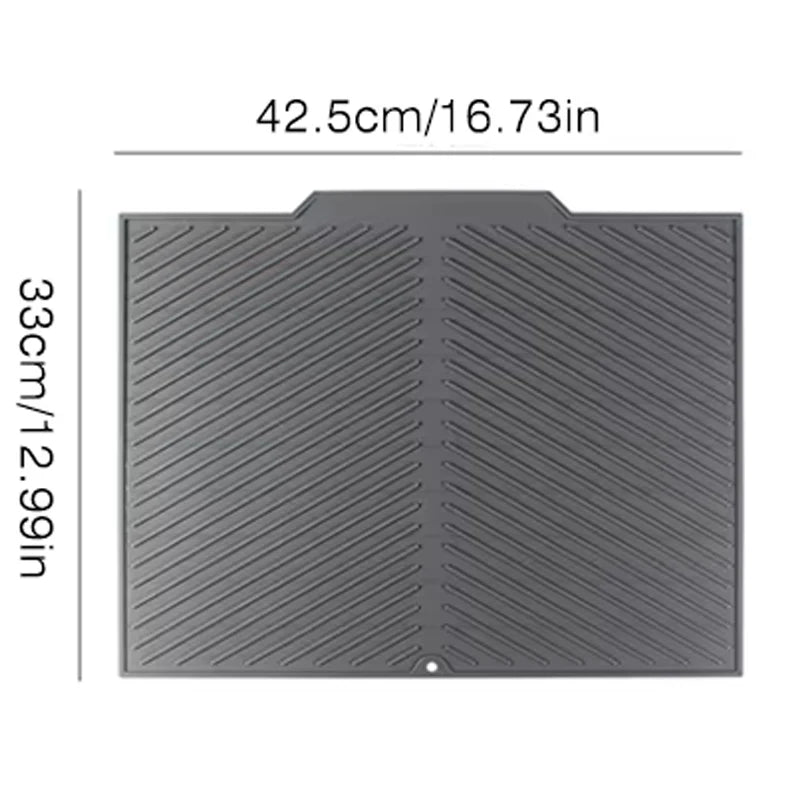 Eco Friendly Silicone Drain Mat For Bar And Kitchen Sink