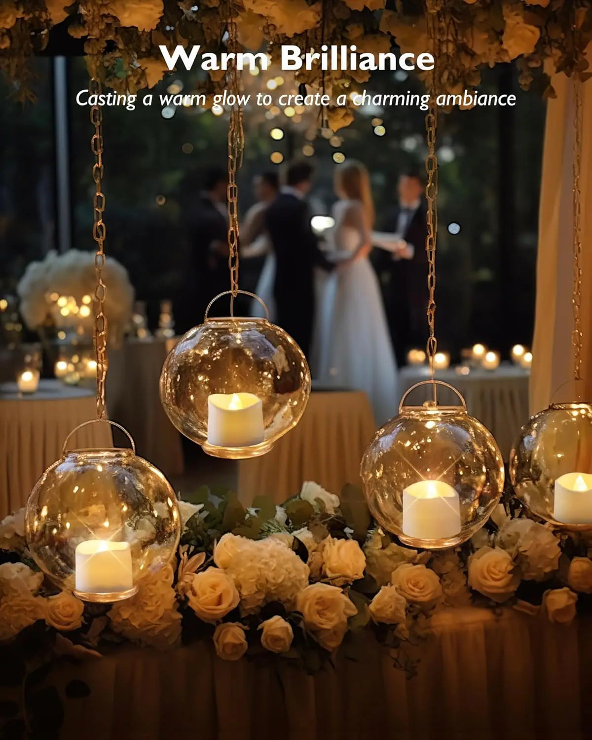 24pcs Remote Timer LED Tea Lights, 400+ Hours Flickering Flameless Battery Candles for Tabletop Decor
